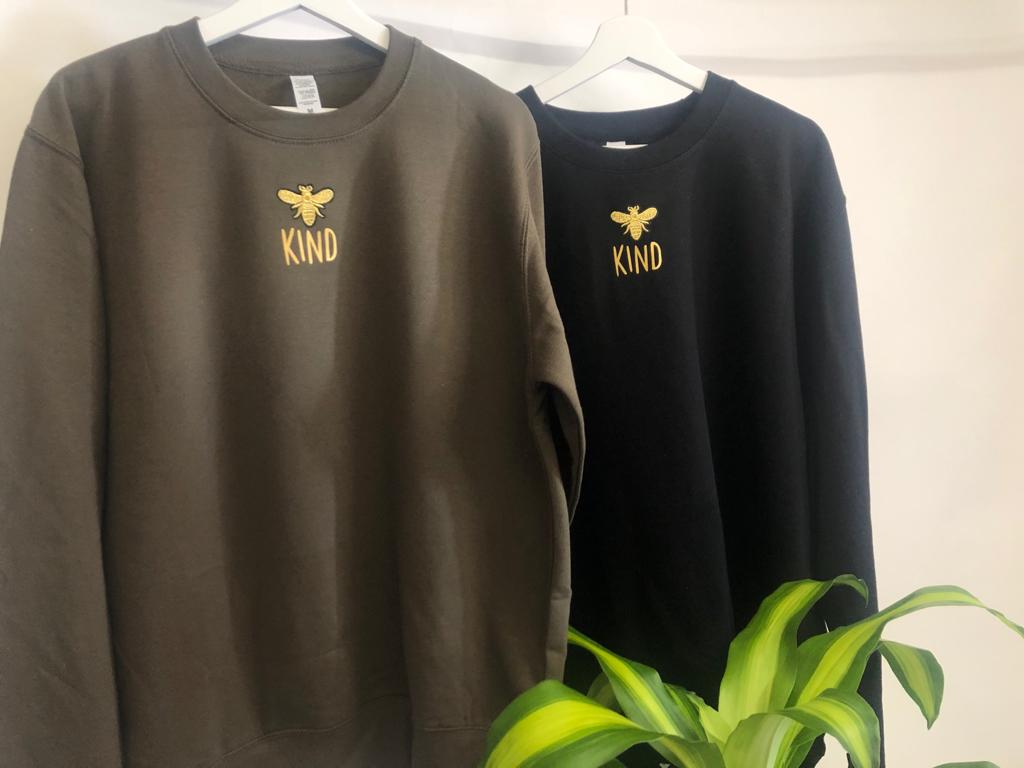 Bee kind jumper sale