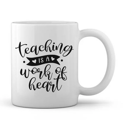 Teaching is a work of Heart - Personalised