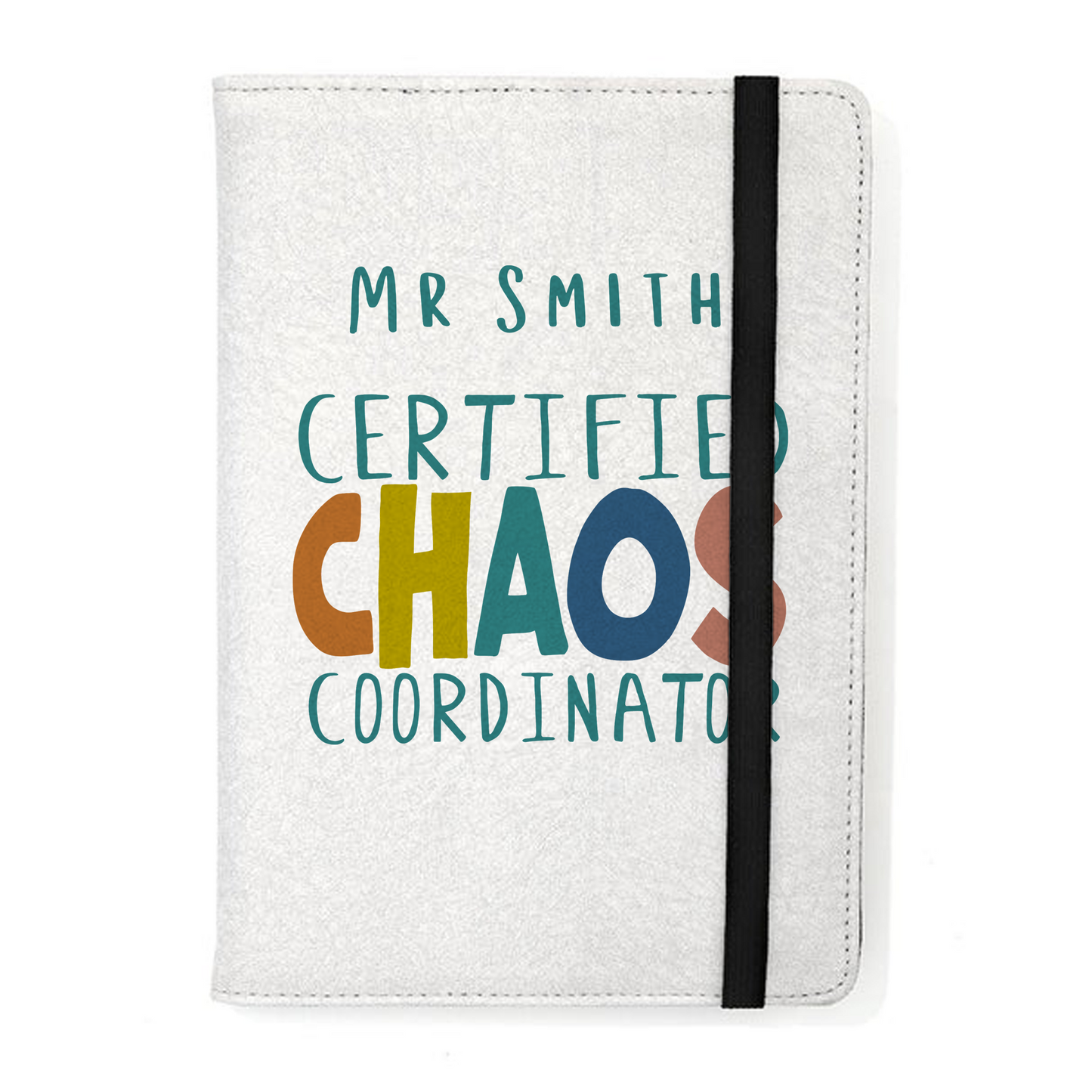 Certified Chaos Notebook - Personalised