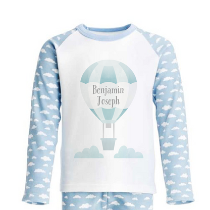 Up up & Away Personalised Pyjamas