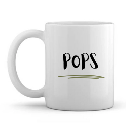 My Super Hero Daddy/Dad/Pops/Step-Dad/Grandad Mug - Personalised