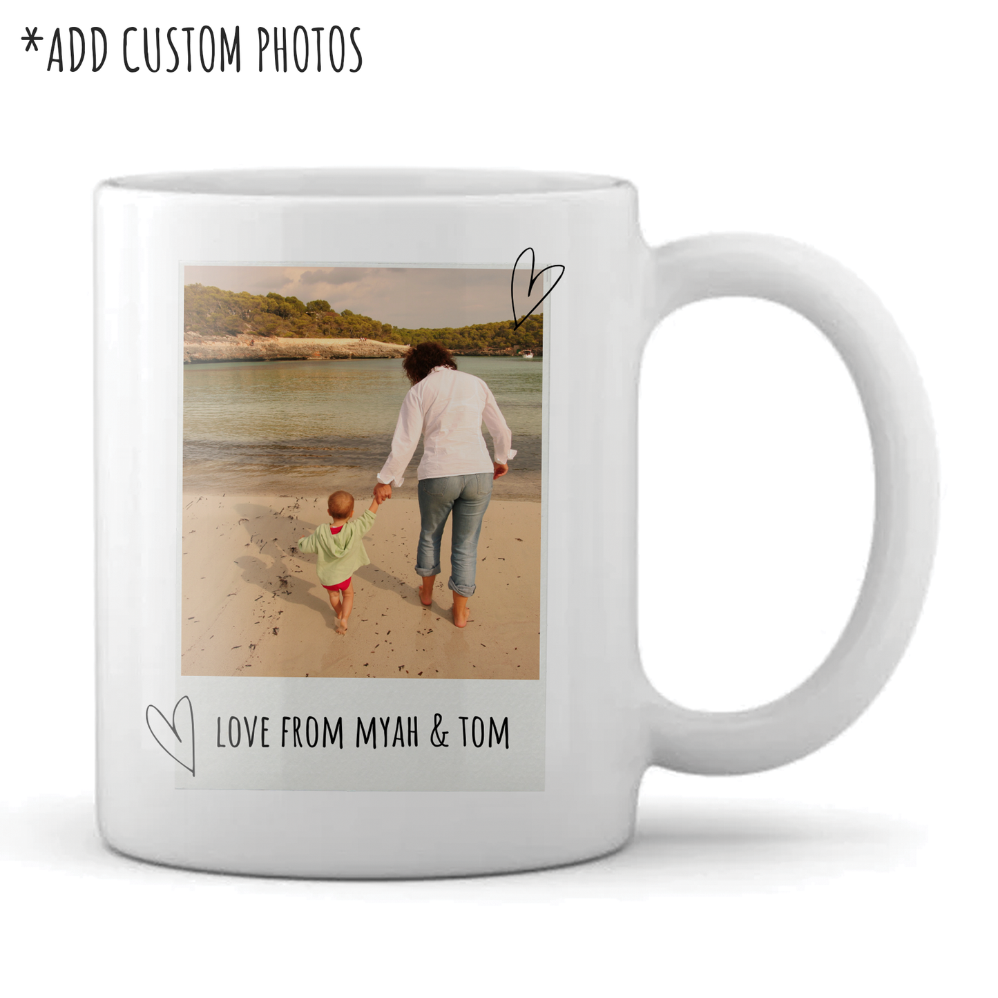 Personalised Mug - For Her - Polaroid Design