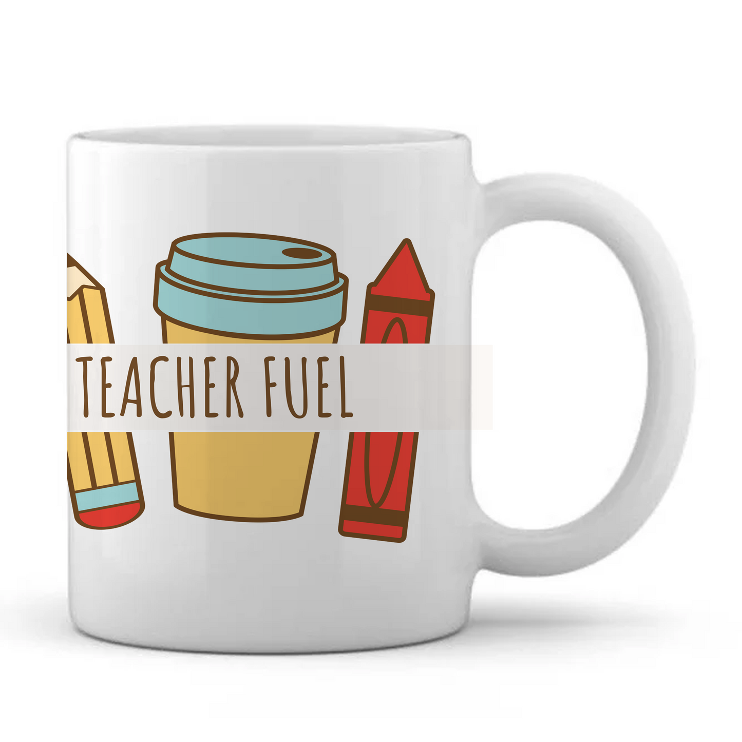 Coffee Teacher Fuel Mug -Personalised