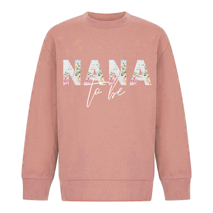 Mothers' Day Sweater - Floral Nana Design