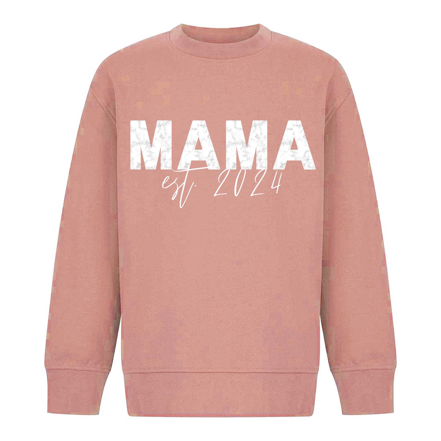 Personalised Mothers' Day Sweater - Marble Mama Design