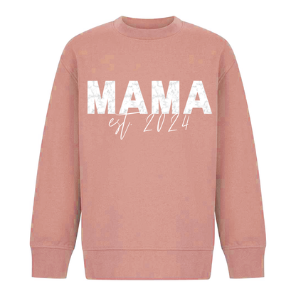 Personalised Mothers' Day Sweater - Marble Mama Design