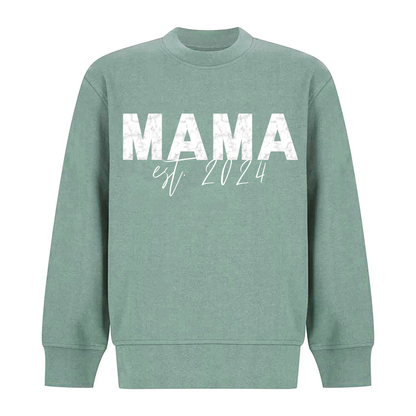 Personalised Mothers' Day Sweater - Marble Mama Design