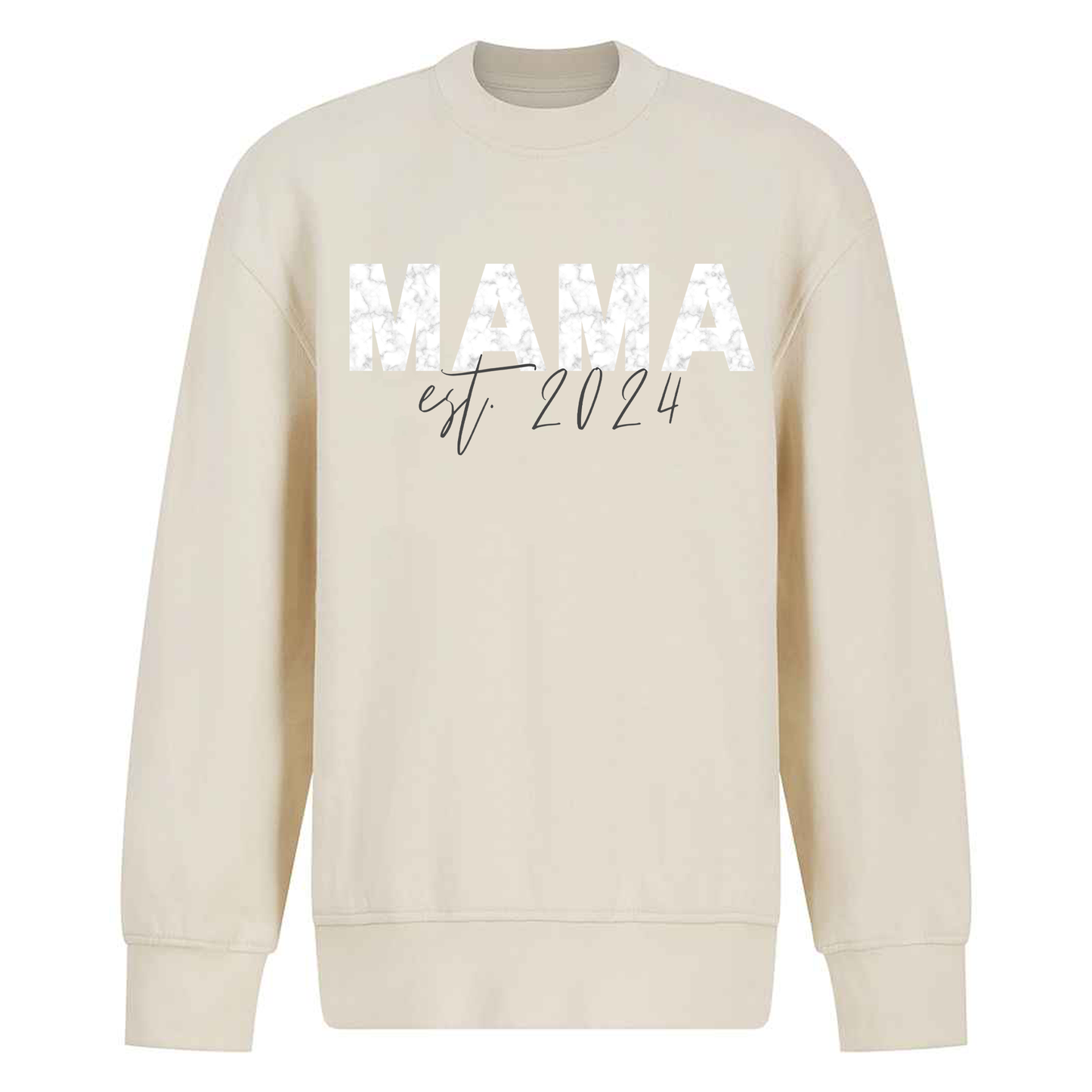 Personalised Mothers' Day Sweater - Marble Mama Design