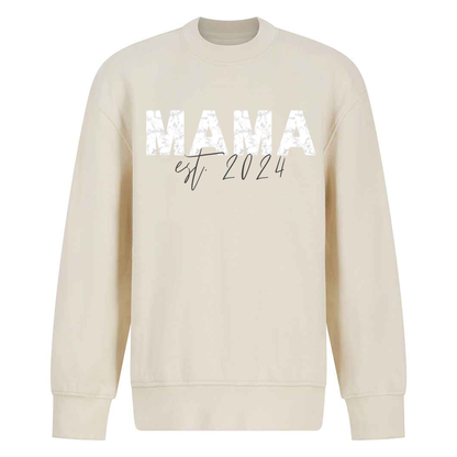 Personalised Mothers' Day Sweater - Marble Mama Design