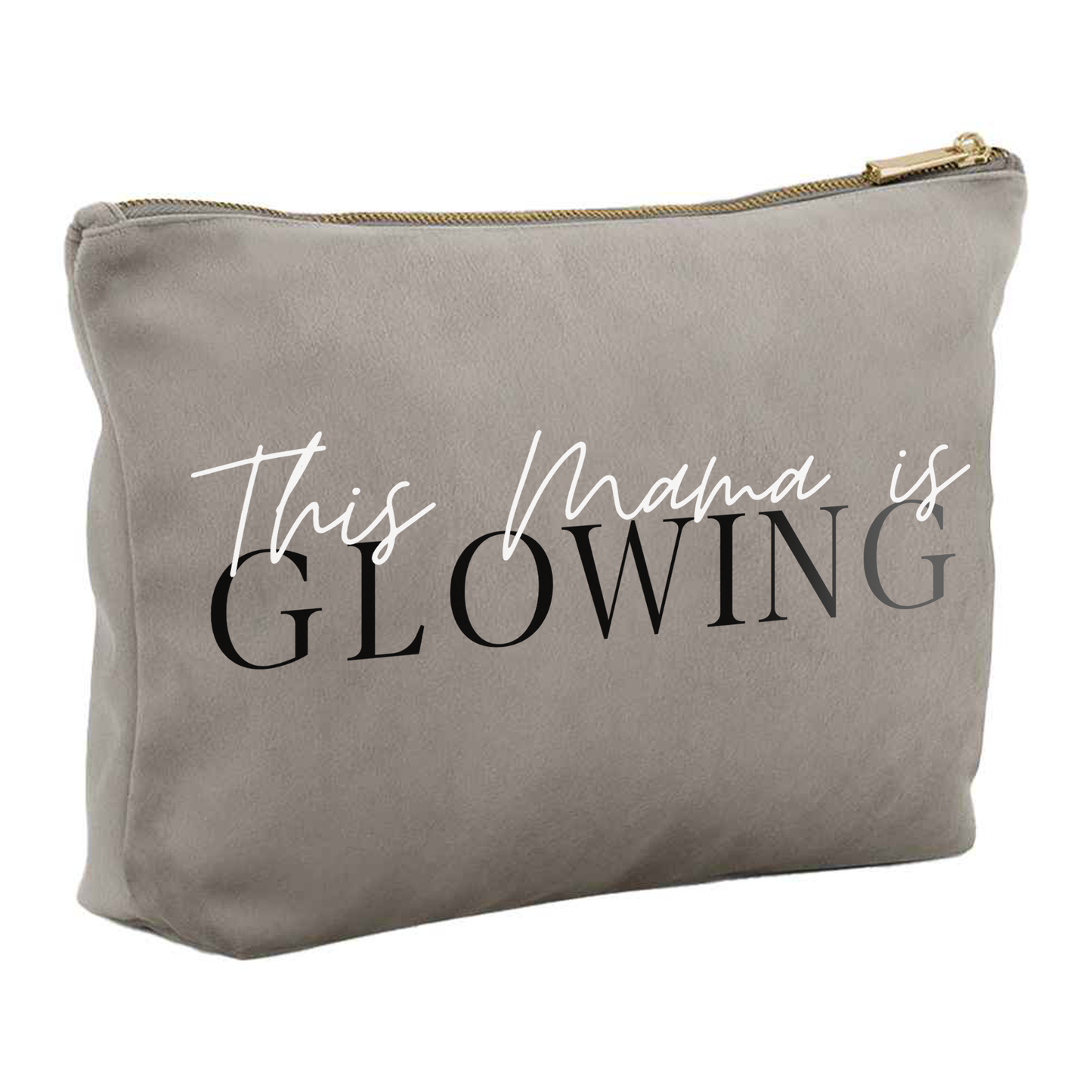 Velvet Luxury Makeup Bag - Mothers' Day Gifts - Glowing Design