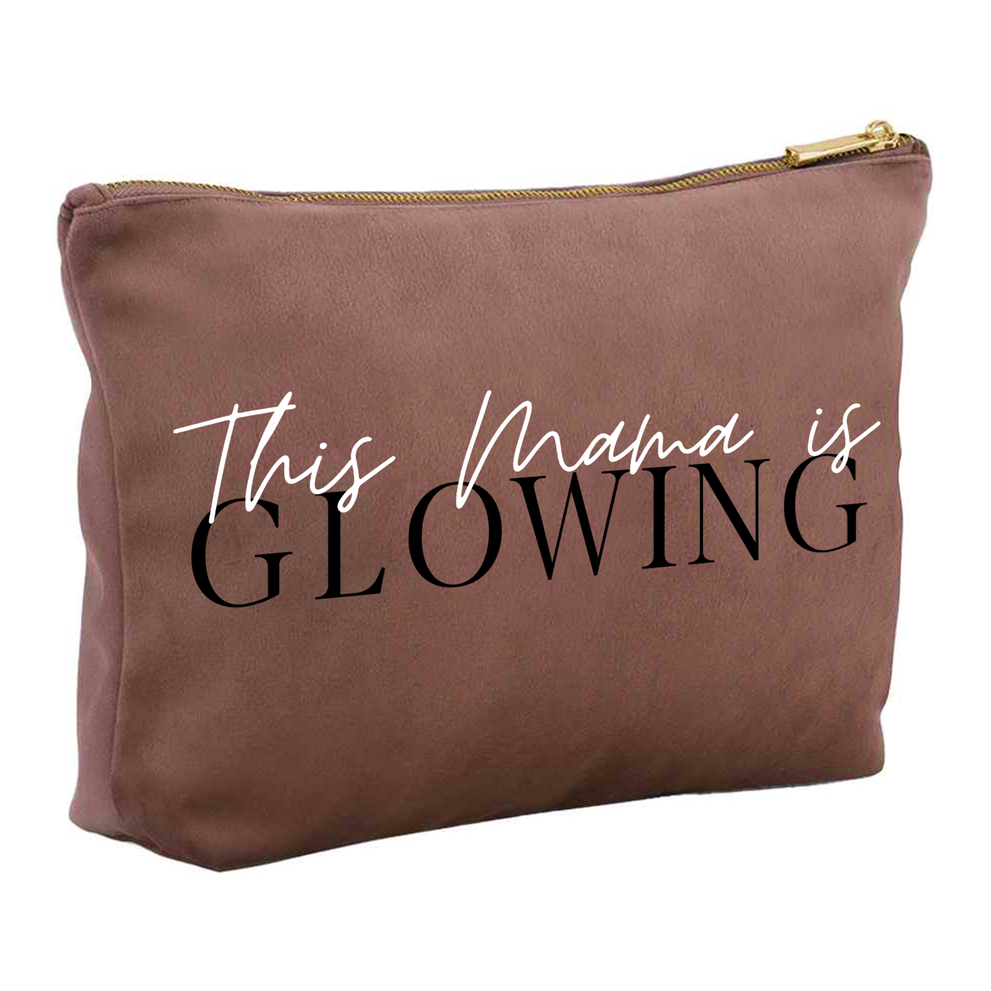 Velvet Luxury Makeup Bag - Mothers' Day Gifts - Glowing Design