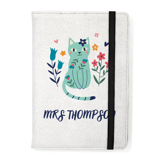 Teacher Cat Notebook - Personalised