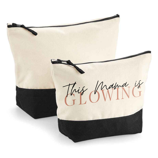 Canvas Makeup Bag - Mothers' Day Gifting - Glowing Design