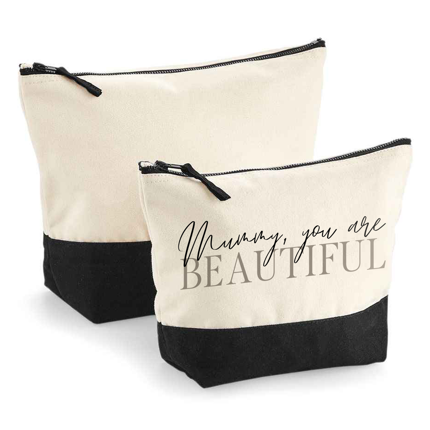 Canvas Makeup Bag - Mothers' Day Gifting - Beautiful Design