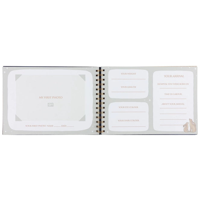 Look At The Stars Memory Baby Book - To capture all those special Memories