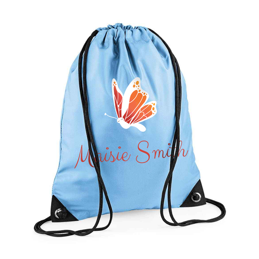 Pe Bag - Butterfly- Personalised