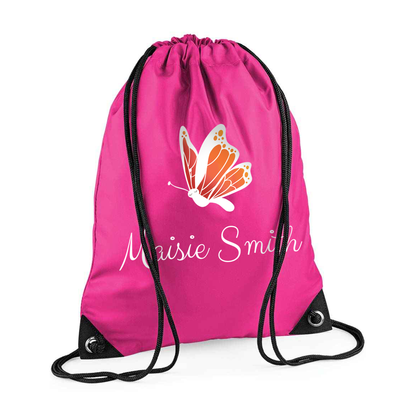 Pe Bag - Butterfly- Personalised