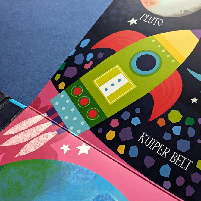 Learning Layer Board Book of Planets