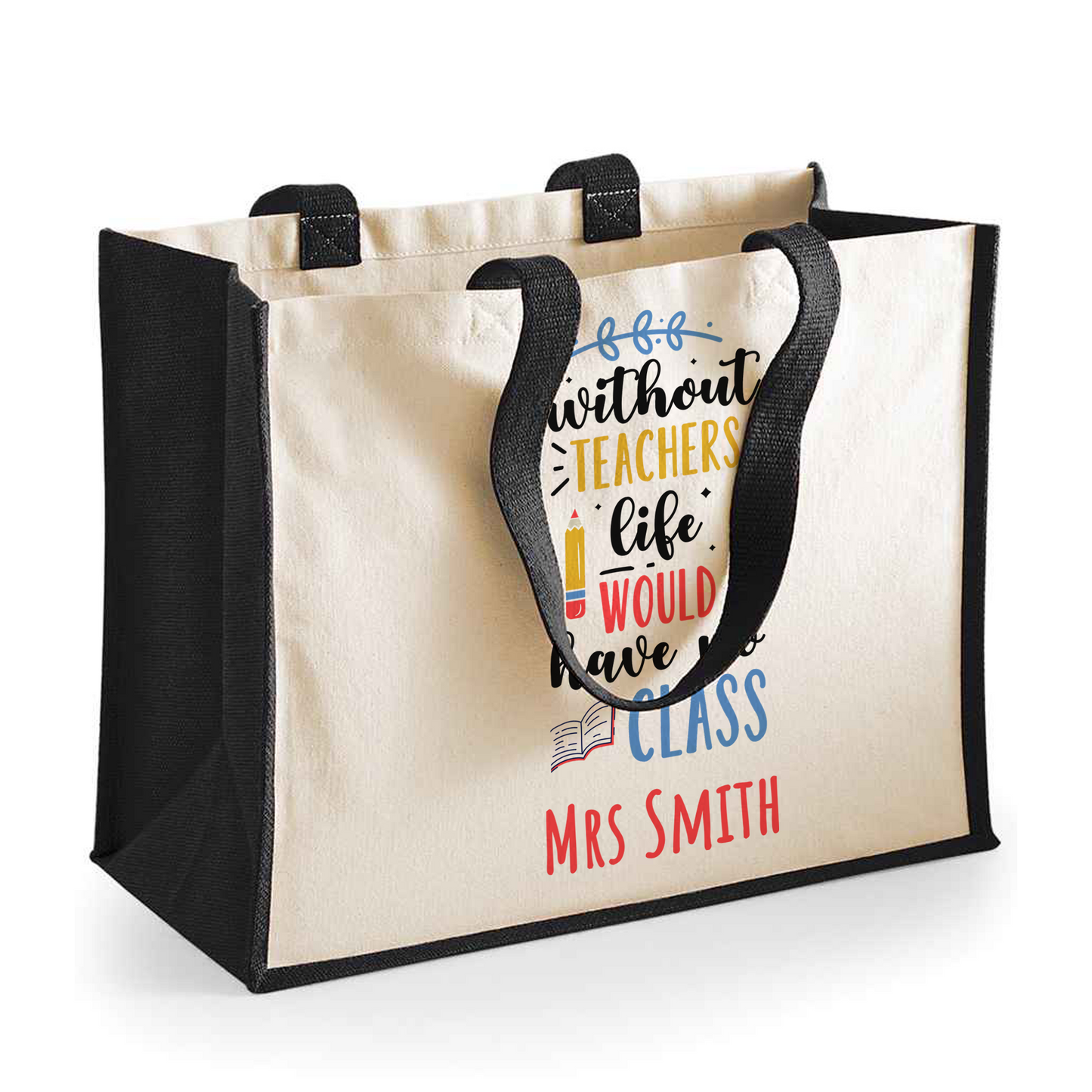 Life Without Teachers- Large Shopping Bag