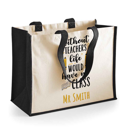 Life Without Teachers- Large Shopping Bag