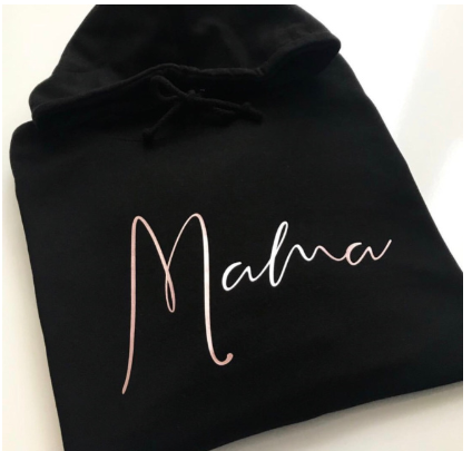 Mama Hoodie - Rose Gold