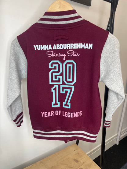 Varsity Jackets - Personalised