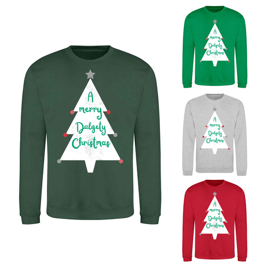 Family Chistmas Tree - Personalised - Christmas Sweatshirt / Jumper