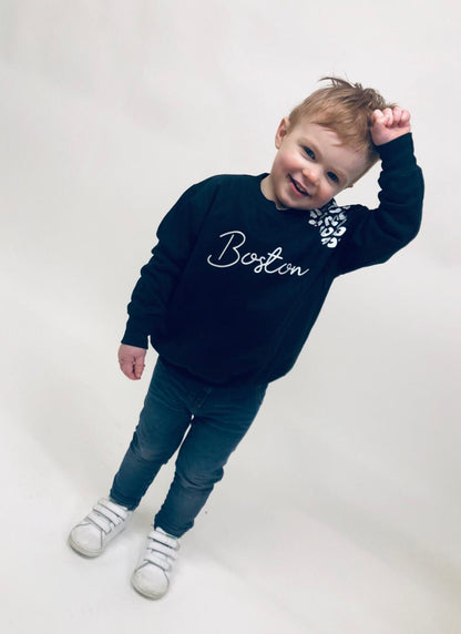 Animal Print Personalised Jumper