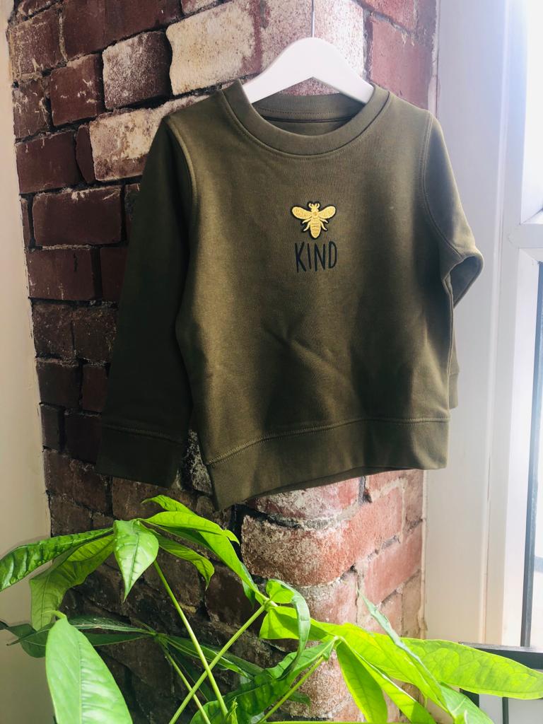 Natural Colors - Bee Kind Jumper