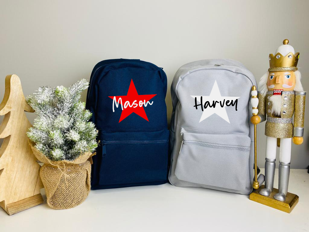 Personalised Star Rucksack