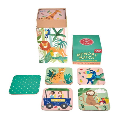 Jungle Memory Match Game