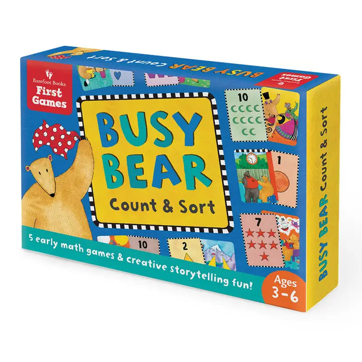 Busy Bear Count & Sort Game age 3-6 years