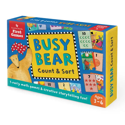 Busy Bear Count & Sort Game age 3-6 years