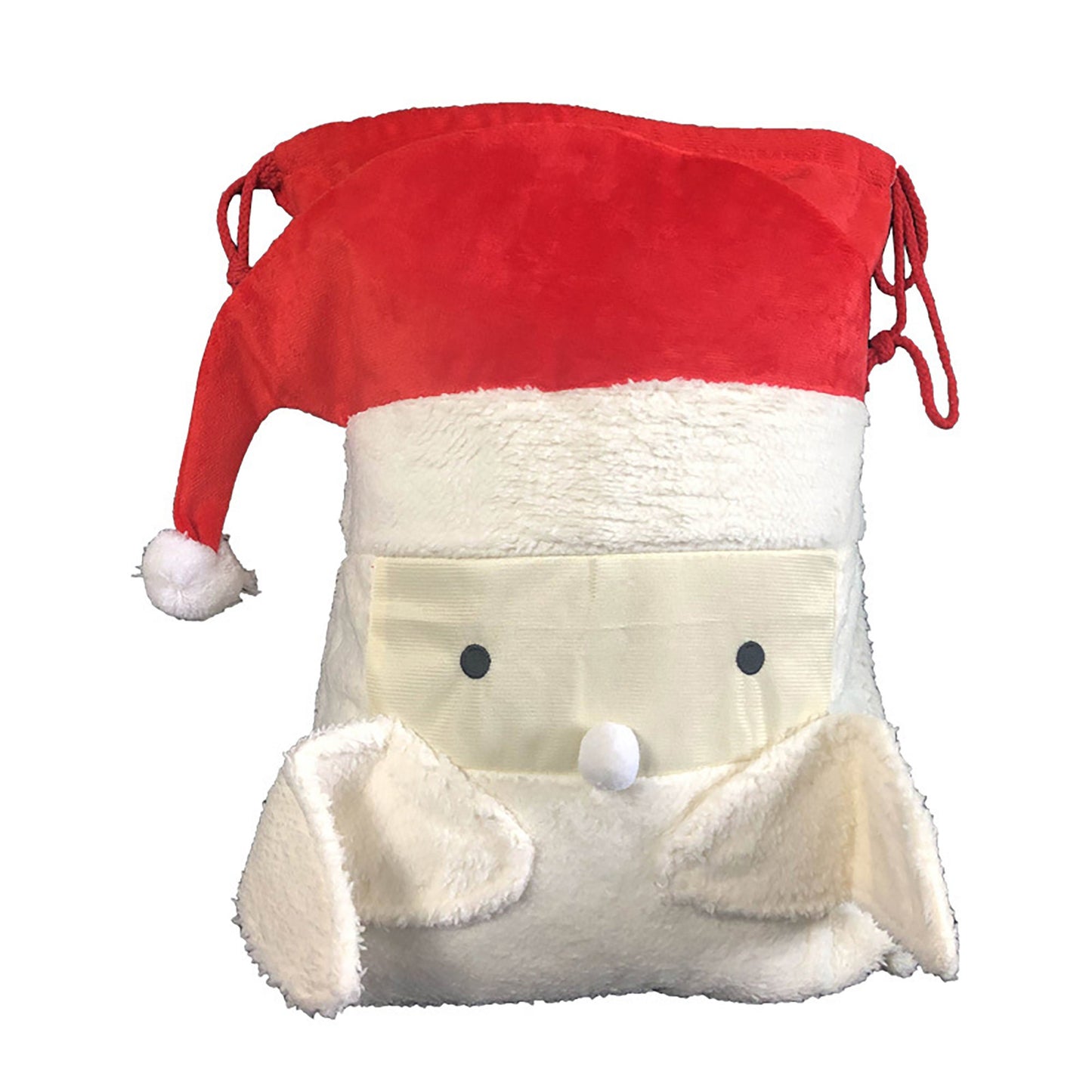 Personalised Santa Face Christmas Sack