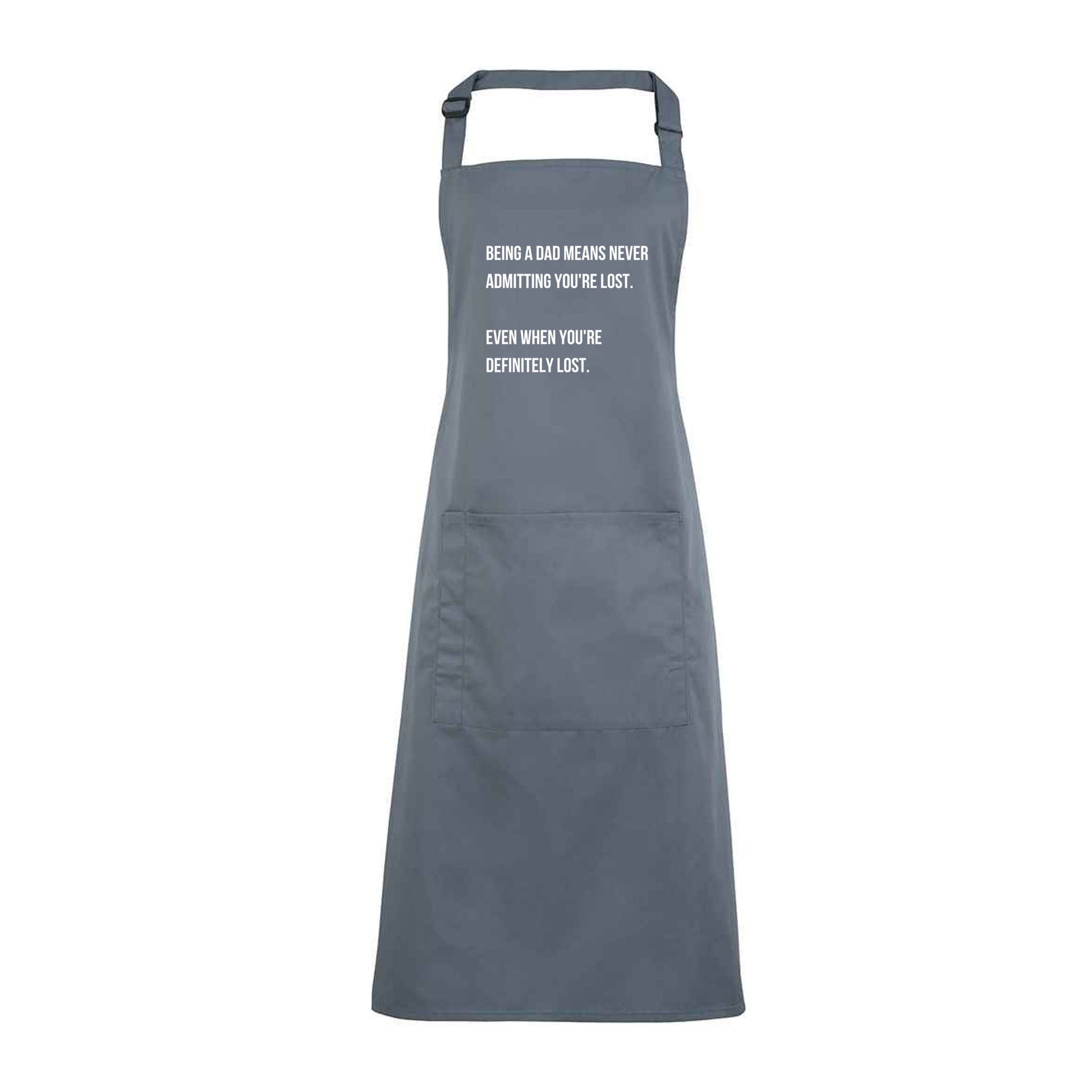 Personalised Apron for Men Gift for Dad - Barbecue BBQ Cooking Apron - Great Fathers Day Gift Idea LOST Definition of a Dad A15-15