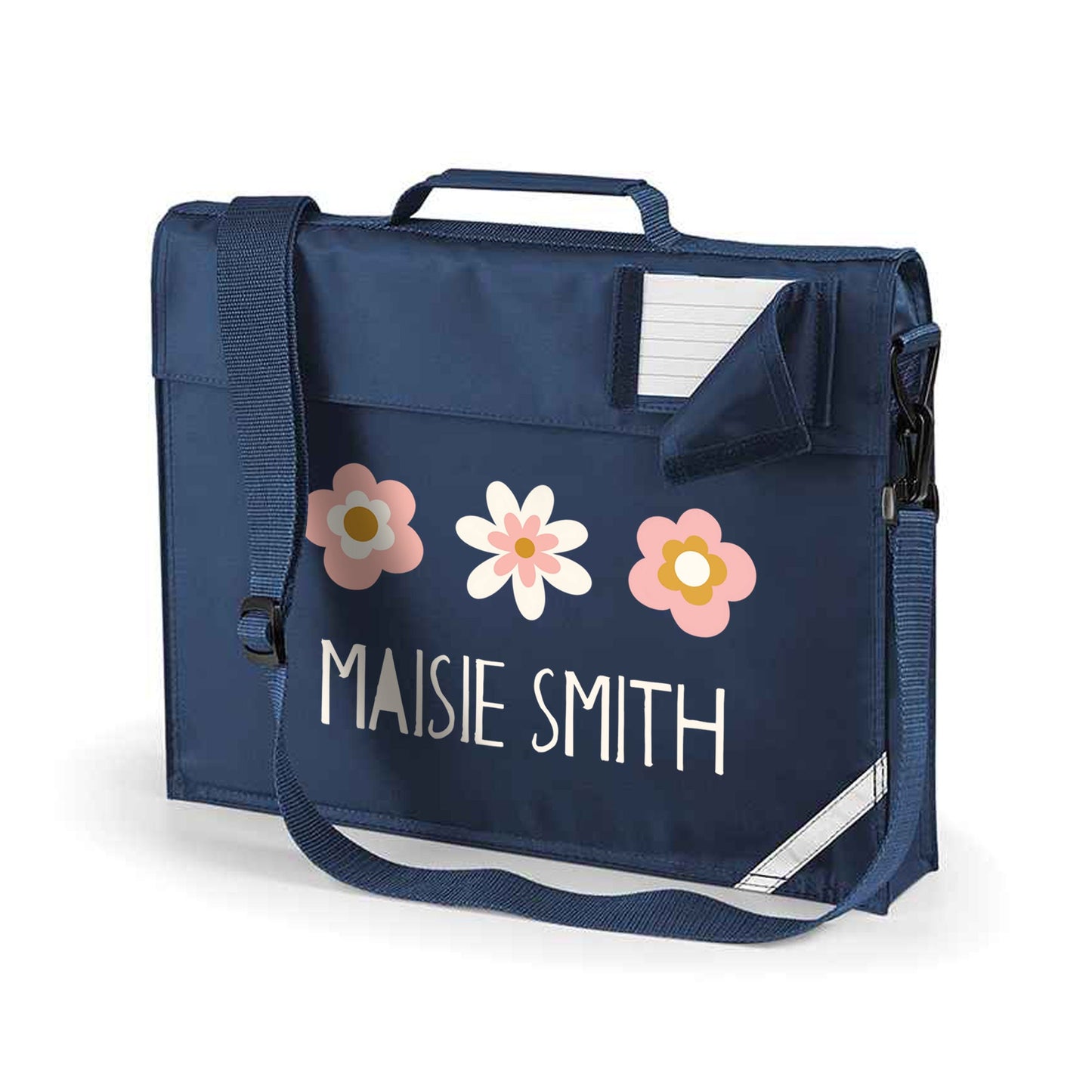 Flower Design - School Bag