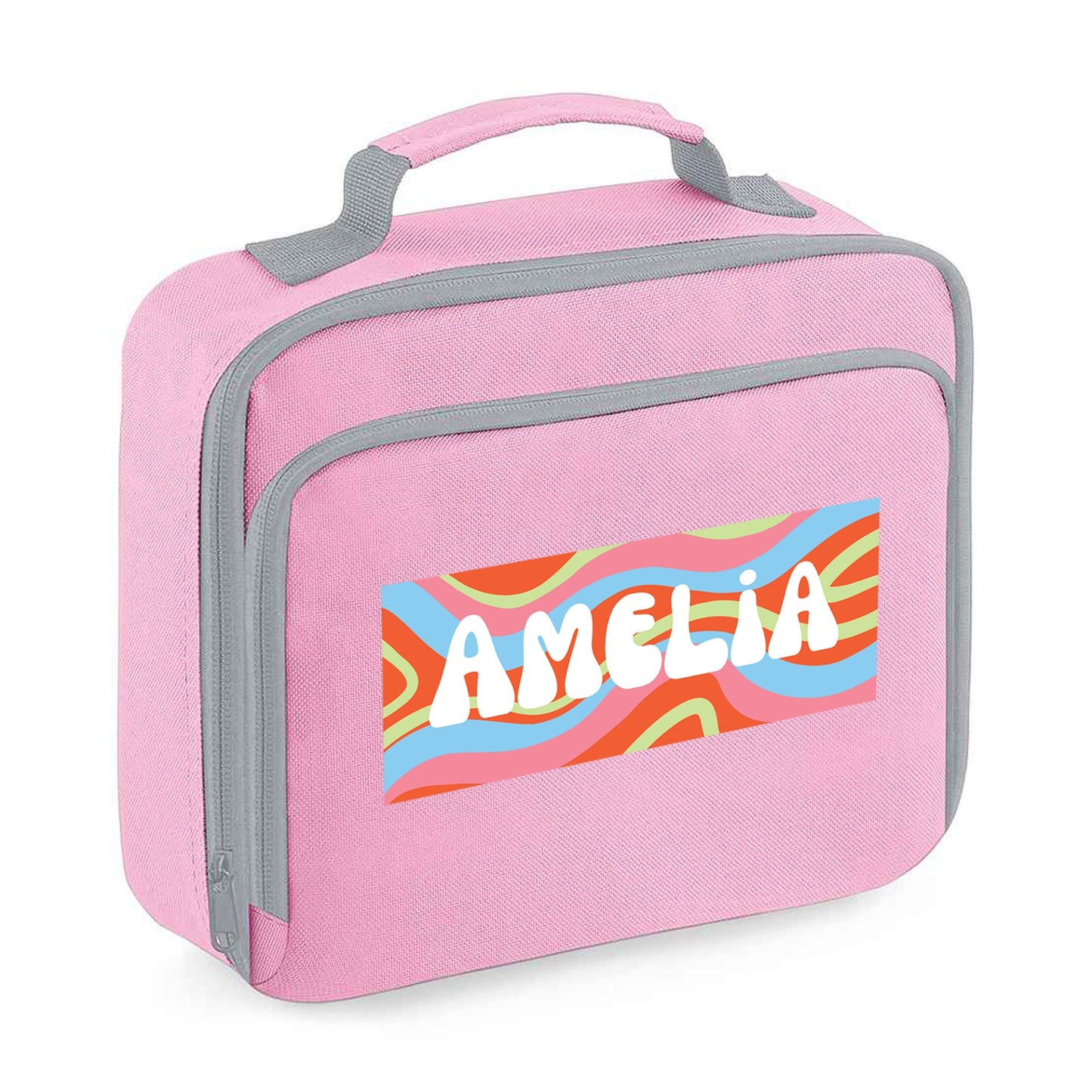 Personalised 70's Design - Lunch Bag