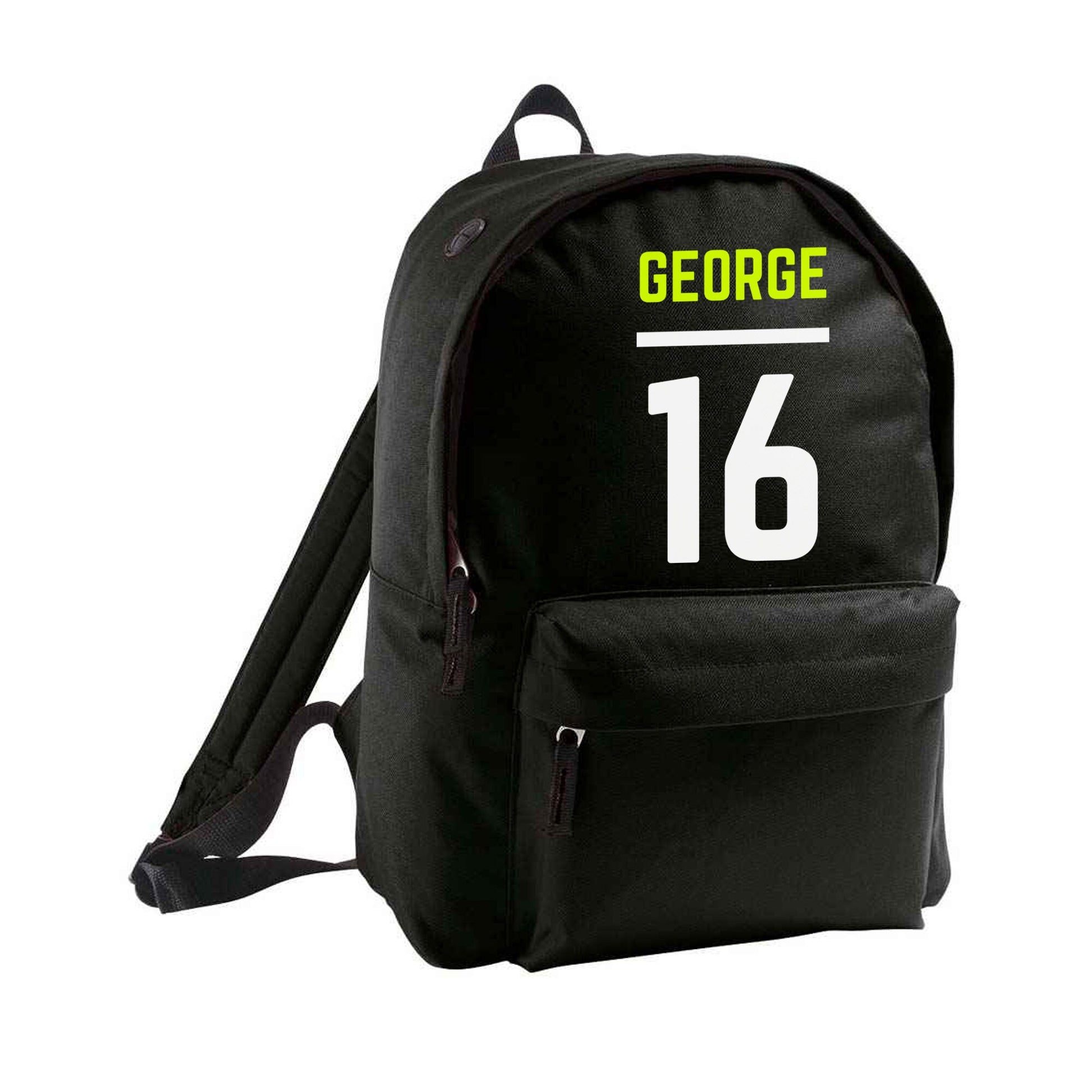 Personalised Number Design - Backpack