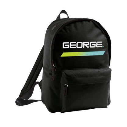 Personalised Neon Line Backpack