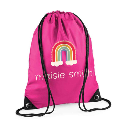 Personalised Rainbow Design - PE Bag