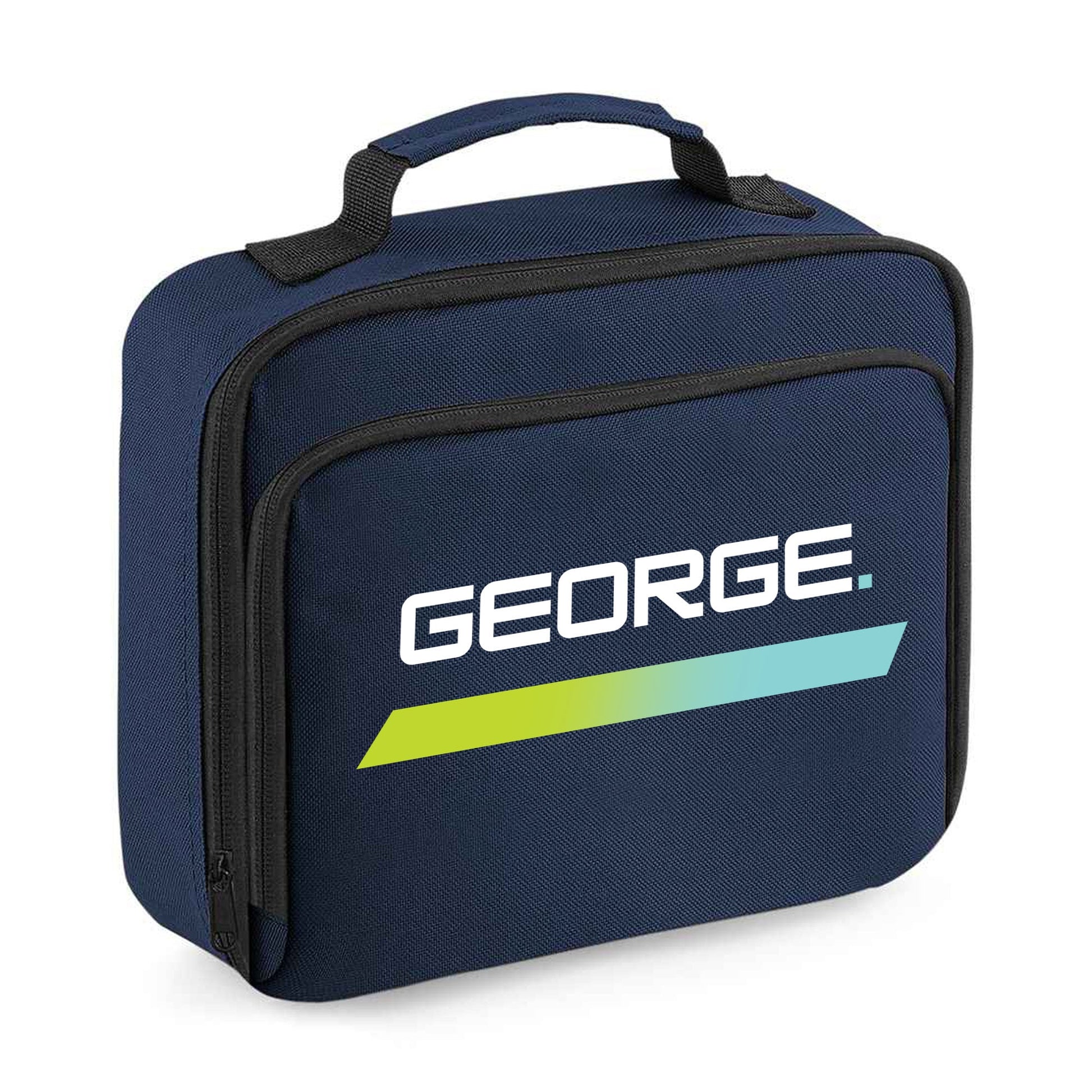 Personalised Neon Line - Lunch Bag