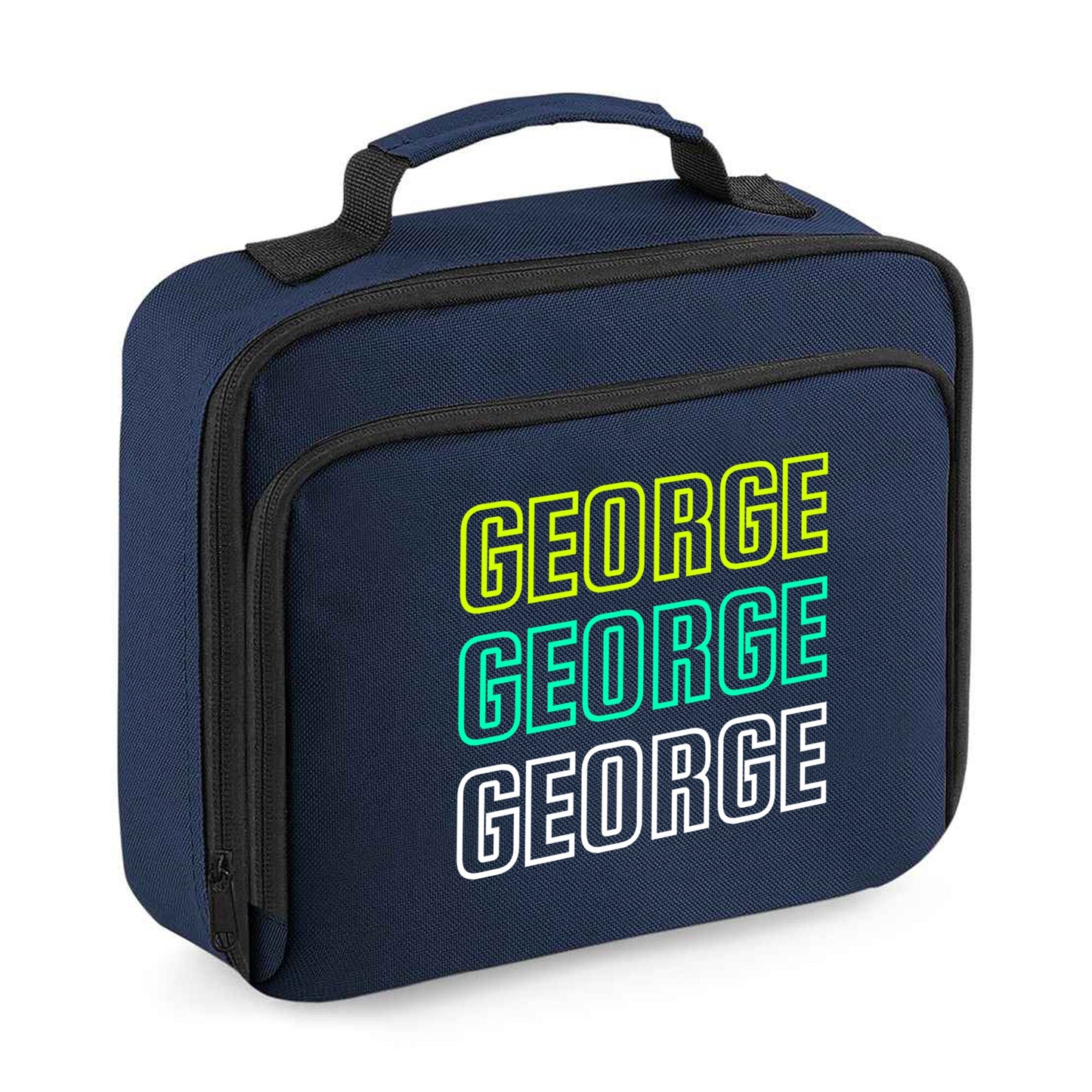 Personalised Three Names - Lunch Bag