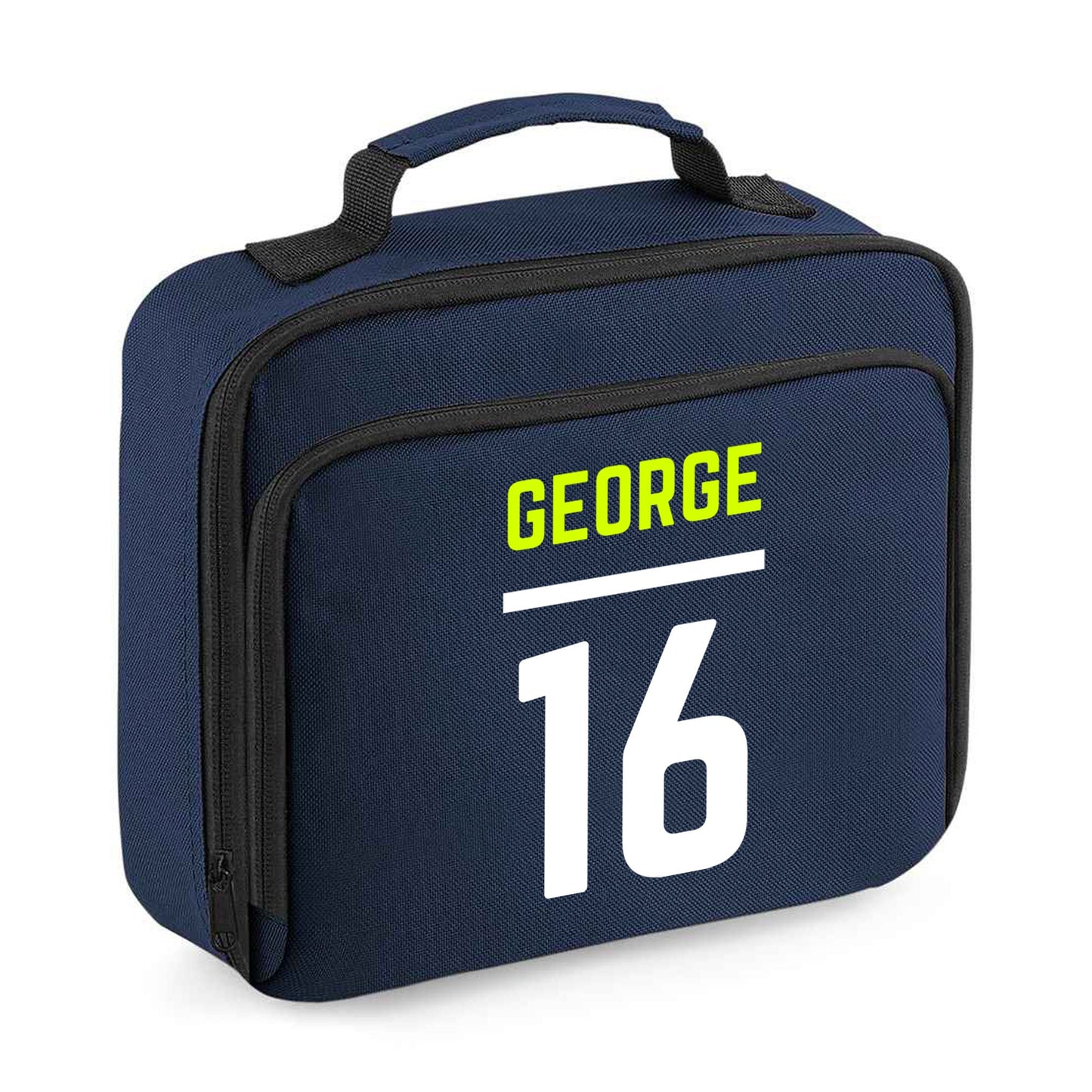 Personalised Football Number - Lunch Bag