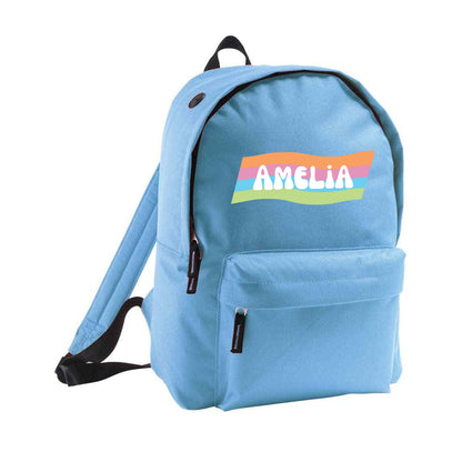 Personalised Pastel Design - Backpack