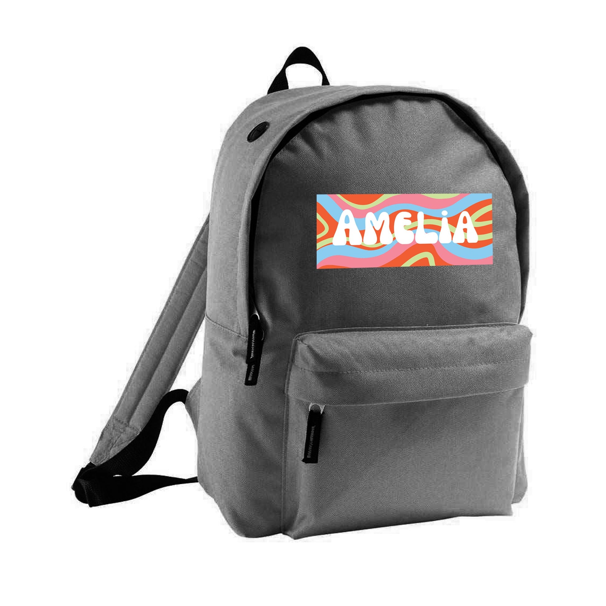 Personalised 70's Design - Backpack