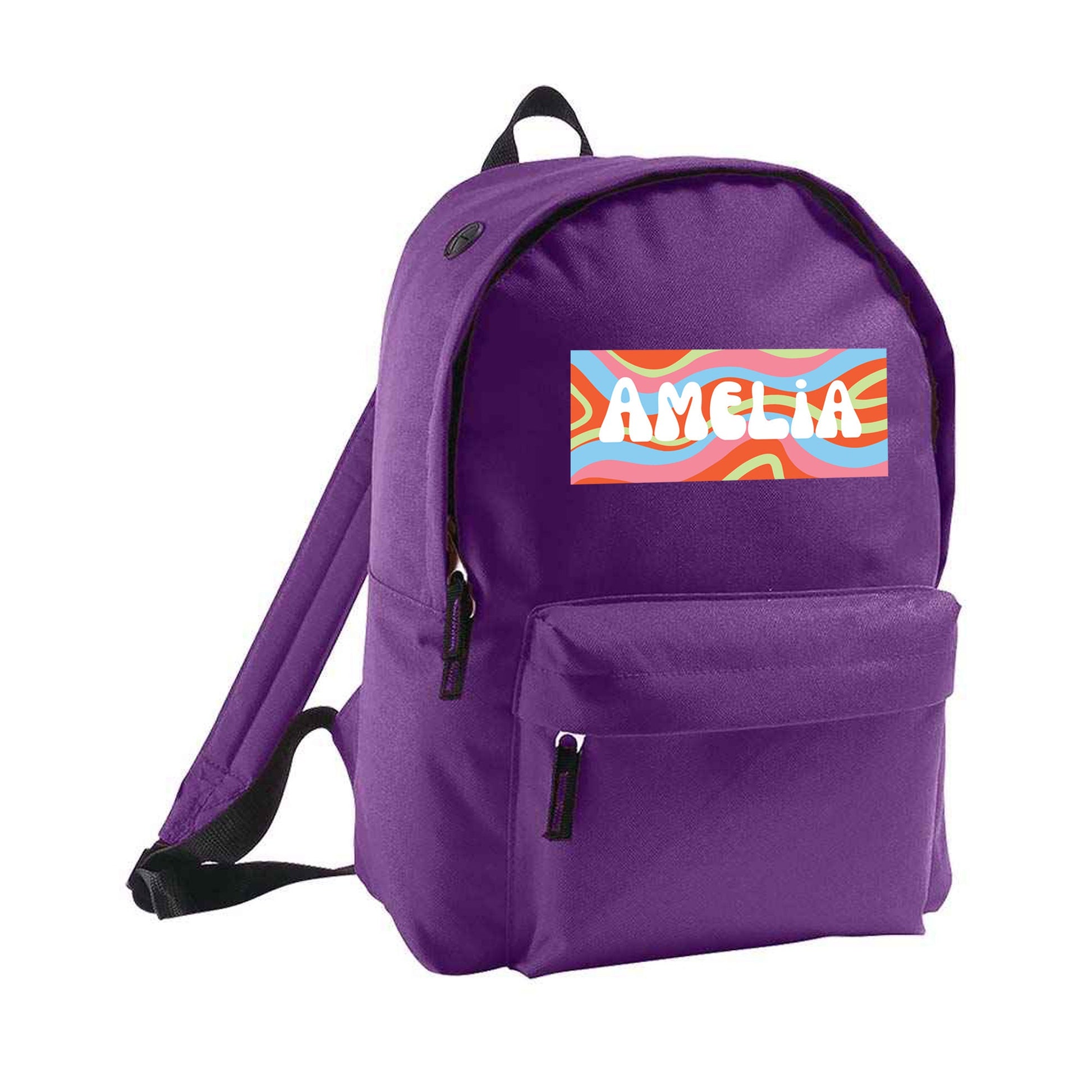 Personalised 70's Design - Backpack