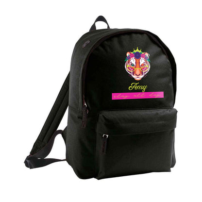 Personalised Tiger Design - Backpack