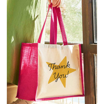 Personalised Teacher Bag, Custom Teacher Stuff Bag, Teacher Tote Bag, Teacher Gift, TA Gift, Thank You Teacher Present, Jute Lunch Bag