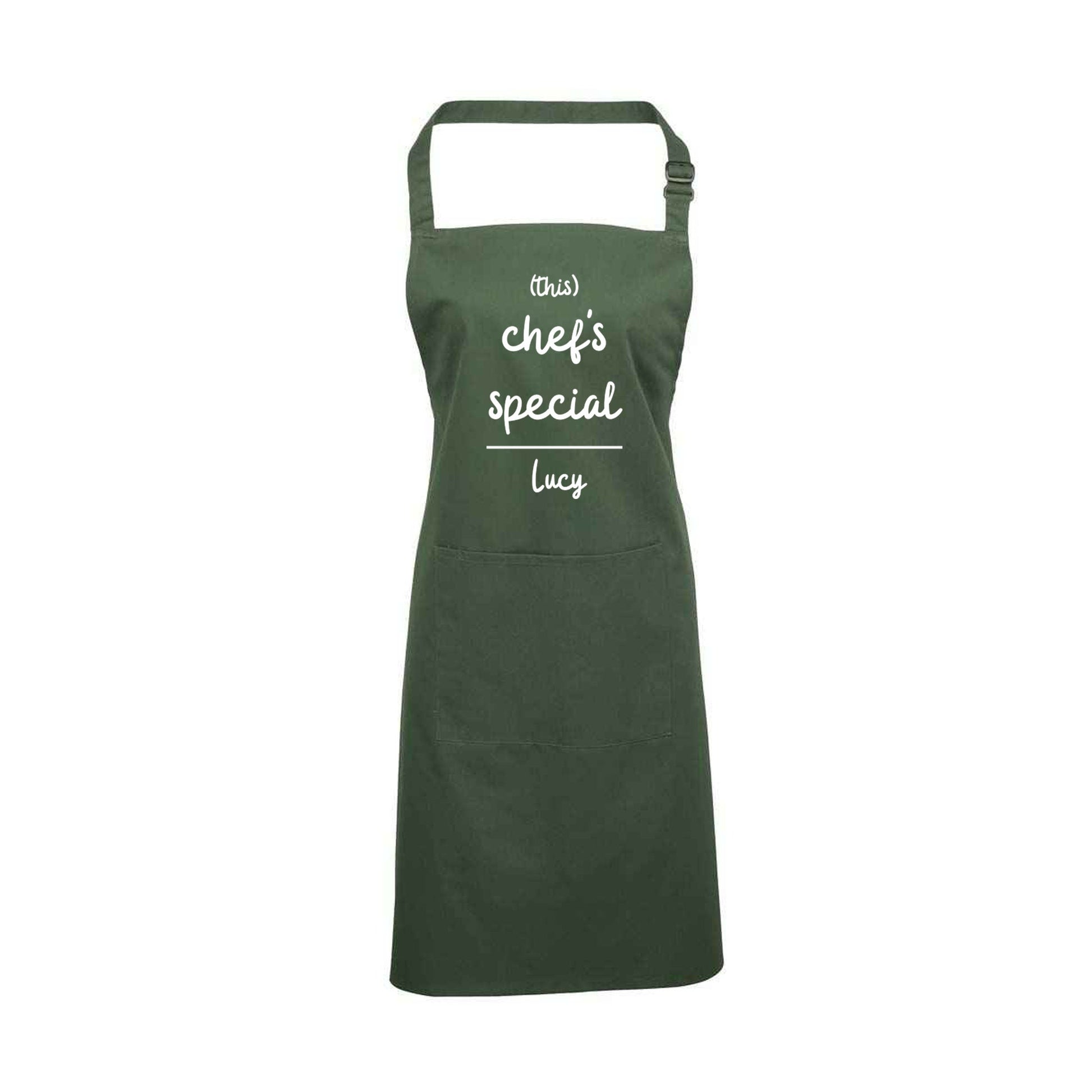 Personalised Apron - (This) Chef's Special - Name