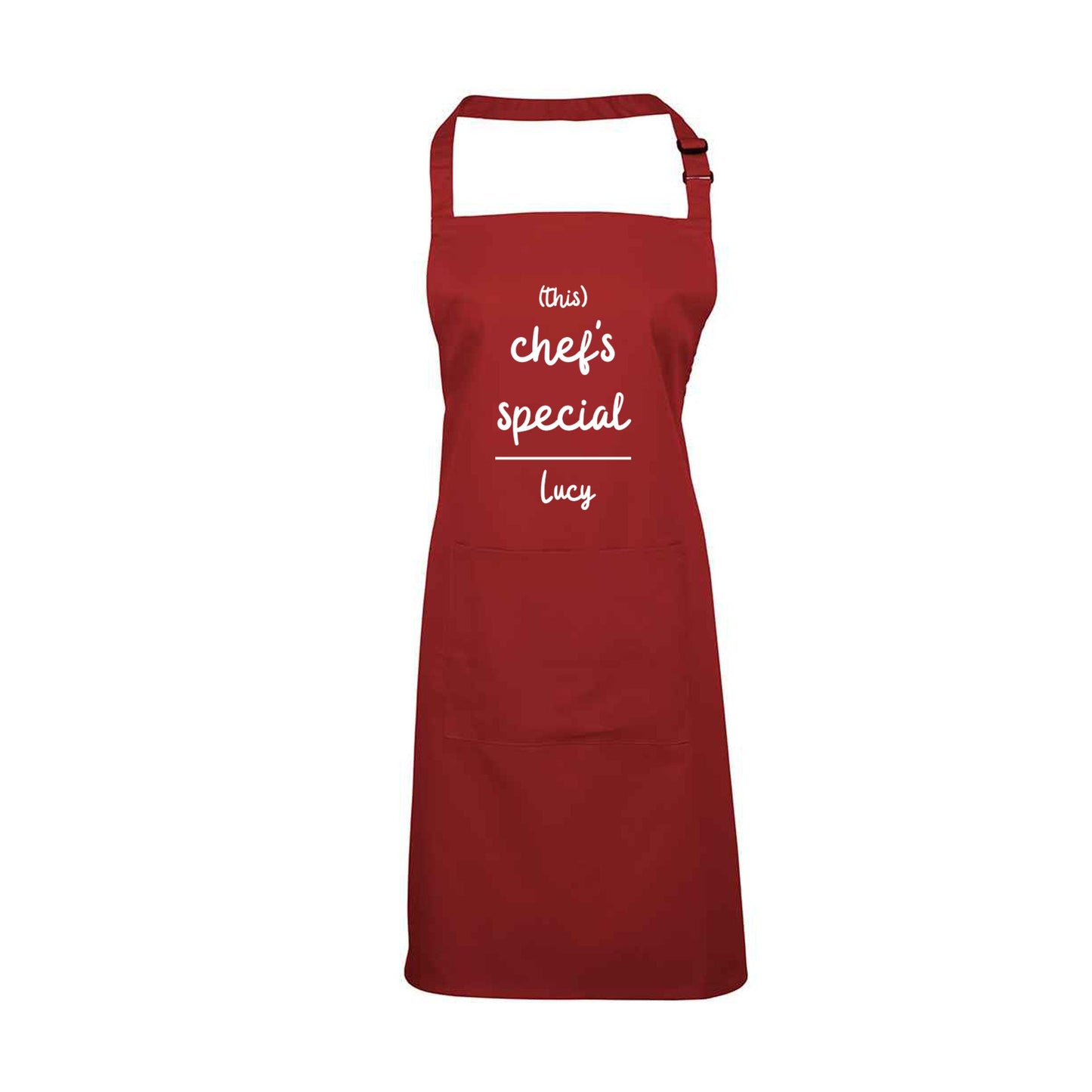 Personalised Apron - (This) Chef's Special - Name